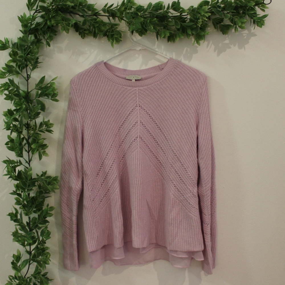 Lucky Brand Pink Sweater